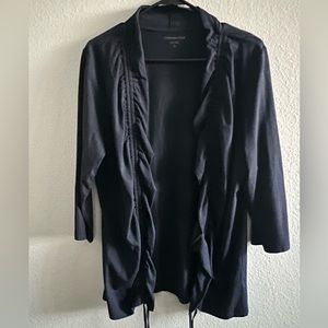 Cold water creek Black Women’s Cardigan Sz L